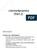 Thermodynamics (Part 2)