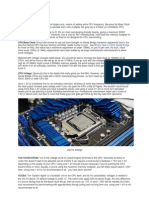 LGA1155 Over Clocking Glossary