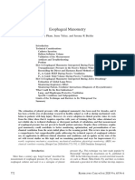 Pham - Esophageal Manometry