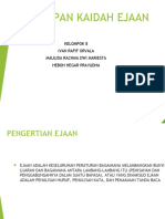 Penerapan Kaidah Ejaan Kelompok 8