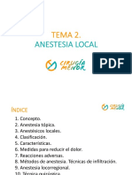 Tema 2 - Anestesia Local