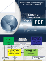 Lecture 2 - Real Sector - 2017