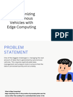 Revolutionizing Autonomous Vehicles With Edge Computing