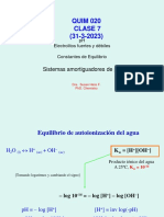 Clase 7 QUIM 020 BUFFERS (31-3-2023)