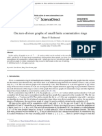 On Zero-Divisor Graphs of Small Finite Commutative Rings: Shane P. Redmond