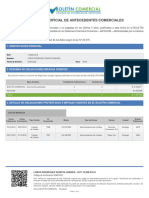 Certificado Oficial de Antecedentes Comerciales: 1. Identificación Personal