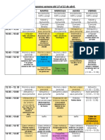 Cronograma Semana 17 Al 21 de Abril