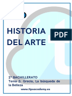 Apuntes Historia Del Arte 2 Bachillerato Tema 2. Grecia