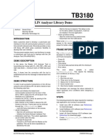 TB3180 LIN Analyzer Library Demo 90003180A