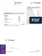 Your TELUS Bill: Account Summary