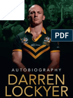 Autobiography by Darren Lockyer Sample Chapter