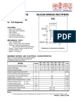 KBL400 - KBL410: Silicon Bridge Rectifiers