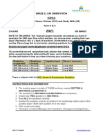 Gr11 T34 CCC SS Controlled Test Paper & MEMO 2021