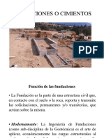 Fundaciones O Cimientos