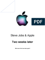 Apple 2 Weeks Later