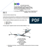 Contrôle 1 ENTRETIEN DU SYSTEME DE SUSPENSION DIRECTION ET TRAIN ROULANT ER