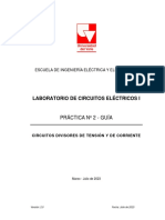 Guia Práctica 2 - Circuitos Divisores de Tensión y de Corriente