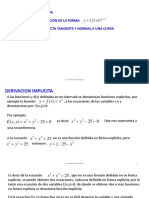 Derivada Implícita, Tangente y Normal