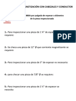 Requiere:: 300 A 800A Por Pulgada de Espesor o Diámetro de La Pieza Inspeccionada