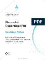 Financial Reporting (FR) : Revision Notes