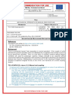 RFU-RST-304 Mechanical Strength of Manual End Coupling