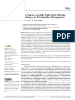 Buildings: Best Fit For Common Purpose: A Multi-Stakeholder Design Optimization Methodology For Construction Management