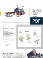 Propiedad Es Química de Los Metales