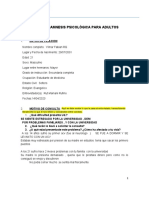 GUÍA DE ANAMNESIS PSICOLÓGICA ADULTOS (Yf)