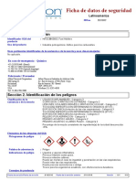 Fichas de Datos de Seguridad HiTEC 6560C