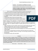 51 Los Escrupulos o Modos de Orar Examen EE