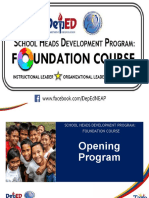 Revised SHDP Foundation OpeningProgram Sept 21