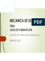 Tema 1 Losas de Cimentacion