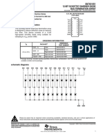 SN74S1051 12-Bit Schottky Barrier Diode Bus-Termination Array