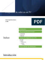 Disipación de Calor en Un PC: Carlos Izquierdo Gómez 1-SMR