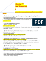 Chapter 11 Capital Budgeting Solutions