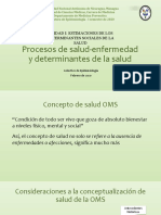 1.1 Procesos de Salud-Enfermedad y Determinantes de La Salud