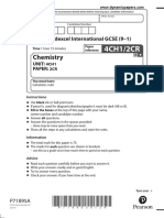 Chemistry Jan 2023 Paper 2 Regional