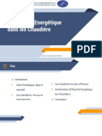 Efficacité Energétique Des Chaudieres PRT