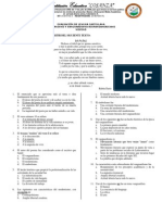 Evaluacion Noveno Modernismo