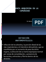 Neumonía Adquirida en La Comunidad: Dr. Mario Alberto Jimenez Carrillo