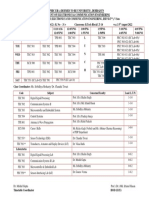 Time Table - 1, B.Tech (Electronics and Communication Engineering, Esr /iot ), V Sem