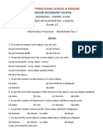 Grade 12 - Data Handling Using Pandas 1-Worksheet 1