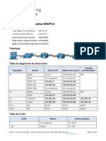 7.4.2 Lab - Implement DHCPv4