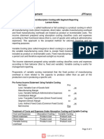 Variable & Absorption Costing Lecture