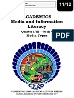 Media and Information Literacy: Academics