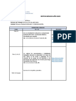 Semana Del 10 Al 14 de Abril 6tos Basicos 2023