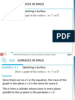 Surfaces in Space: Sketching A Surface