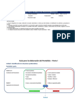 Guía para La Elaboración Del Portafolio - Parte I