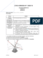 Práctica Dirigida #1 Estática 2023 10-1