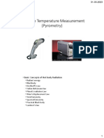 Radiation Temperature Measurement - Pyrometers